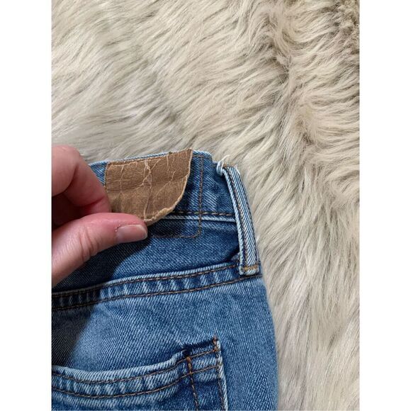 Gap Mens Slim Distressed Medium Wash Jeans 32x34 - Picture 10 of 10